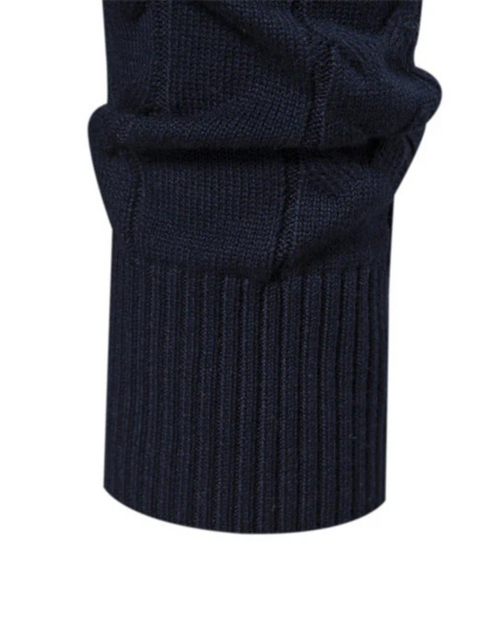 Frédéric | Pull zippé à motifs pour homme