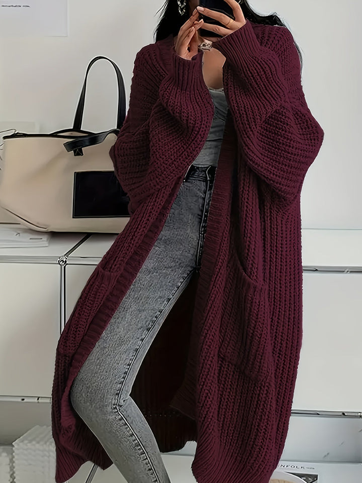 Lunaria – Cardigan Long Élégant