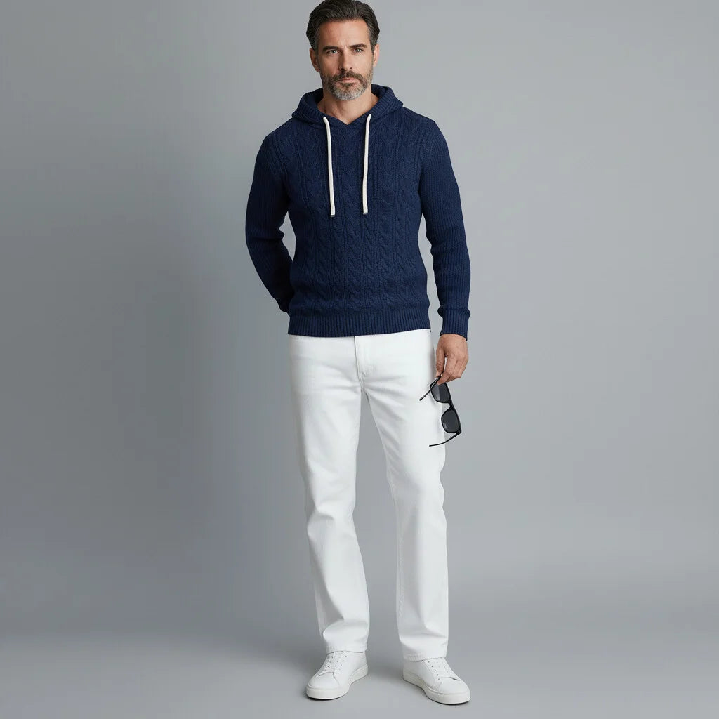 Navaryn | Hoodie torsadé classique