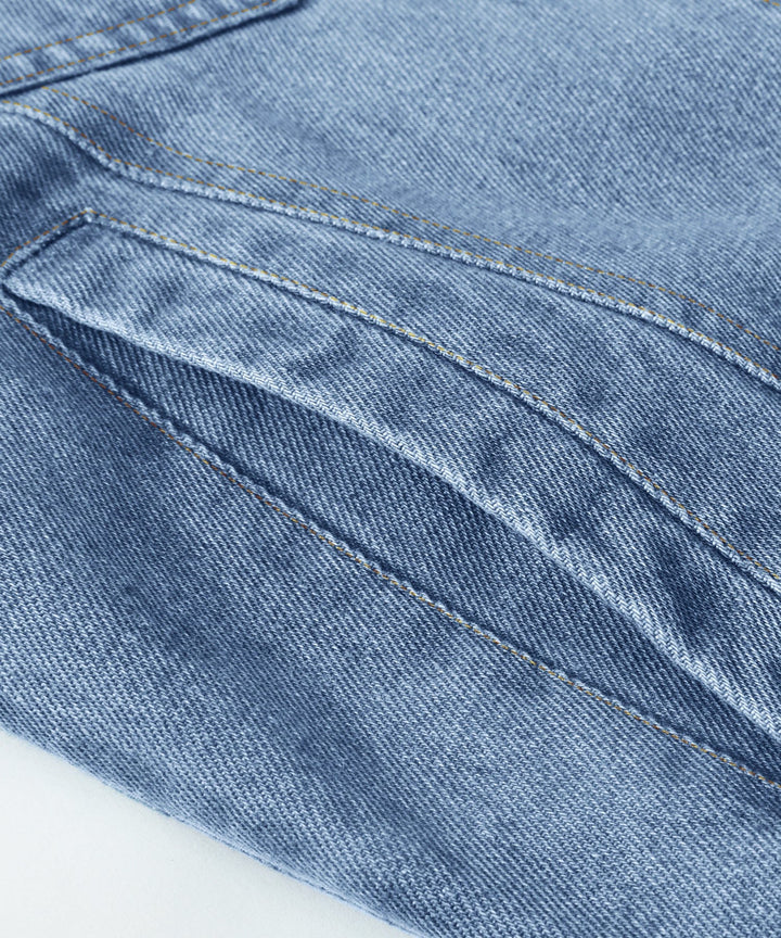 Roverin | Veste chemise denim doublée