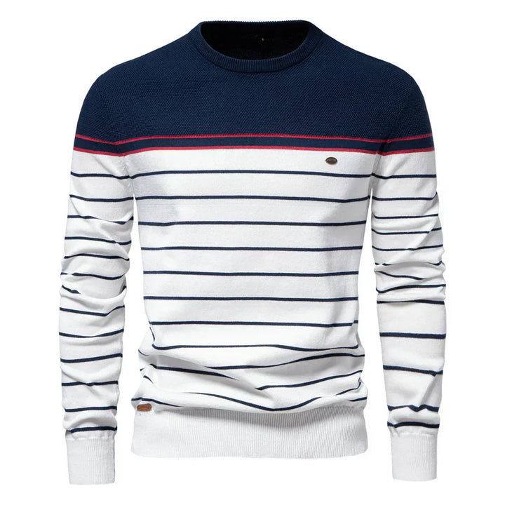 Salvatore | Maglione A Righe Per Uomo
